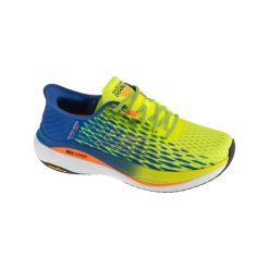 Buty do biegania męskie, Slip-Ins: Max Cushioning Propulsion - Vitality. Żółte buty sportowe męskie Skechers, bez zapięcia, do biegania, Skechers Sport. Za 649.99 zł.
