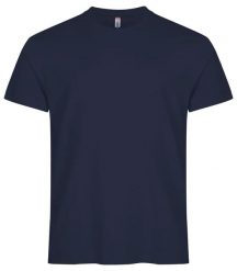 Clique Premium Long-T Extra długi T-shirt 100% bawełna. Niebieskie t-shirty męskie CLIQUE, m, bez wzorów, z bawełny, bez kołnierzyka. Za 107.46 zł.