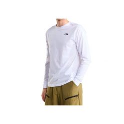 Bluza turystyczna męska The North Face M Evolution Simple Dome L/S Tee. Białe bluzy męskie The North Face, l, bez wzorów, bez kołnierzyka, bez ramiączek. Za 141.00 zł.