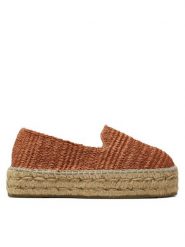 Manebi Espadryle Yucatan Double Sole Espadrilles G 0.9 D0 Pomarańczowy. Brązowe espadryle damskie Manebi, bez wzorów, z materiału, bez obcasa, bez zapięcia. Za 879.99 zł.