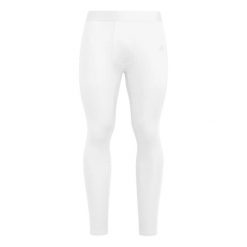 Legginsy adidas Techfit. Białe legginsy sportowe męskie Adidas, xl, bez wzorów, z materiału, do biegania, techfit (adidas). Za 229.00 zł.