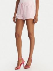 Juicy Couture Szorty sportowe Tamia JCWHS126305 Różowy Regular Fit. Czerwone szorty sportowe damskie Juicy Couture, xs, bez wzorów, z syntetyku, sportowe. Za 239.99 zł.
