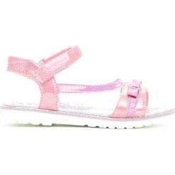 Różowe Sandałki Mama Told Me. Czerwone sandały dziewczęce Born2be, z materiału. Za 39.99 zł.