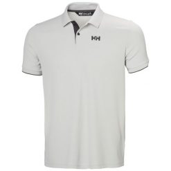 Polo Helly Hansen Ocean 2.0. Szare koszulki polo męskie Helly Hansen, m, bez wzorów, bez ramiączek. Za 320.35 zł.