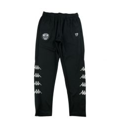 Second life - Spodnie dresowe męskie Kappa z zamkami - Stan dobry. Czarne spodnie sportowe męskie Kappa, l, bez wzorów, z dresówki, do biegania. Za 85.16 zł.