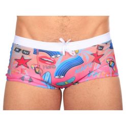 Kąpielówki Mako Summer. Czerwone kąpielówki męskie MAKO, m, bez wzorów, do pływania. Za 246.50 zł.