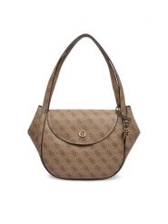 Guess Torebka HWSG97 56190 Brązowy jasny. Brązowe torebki do ręki damskie Guess, z aplikacjami, ze skóry, bez dodatków. Za 634.99 zł.