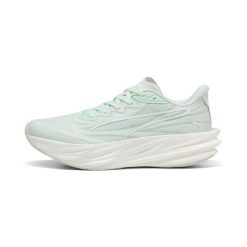 Damskie buty do biegania Puma Deviate Pure Nitro. Zielone obuwie sportowe damskie Puma, bez wzorów, z gumy, do biegania. Za 644.00 zł.