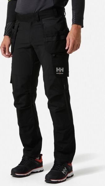Helly Hansen Oxford 4X Constructio Black. Czarne spodnie sportowe męskie Helly Hansen, m, bez wzorów. Za 474.60 zł.