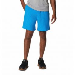 Krótkie Spodenki Trekkingowe Męskie Columbia Hike Short. Niebieskie krótkie spodenki sportowe męskie Columbia, m, bez wzorów, trekkingowe. Za 75.99 zł.
