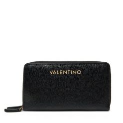 Portfel Valentino. Czarne portfele damskie Valentino, bez wzorów. Za 219.99 zł.
