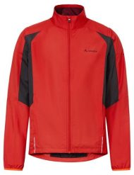 Kurtka rowerowa M Dundee ZO Jacket. Czerwone kurtki męskie Vaude, l, bez wzorów, z materiału, bez kaptura. Za 457.95 zł.