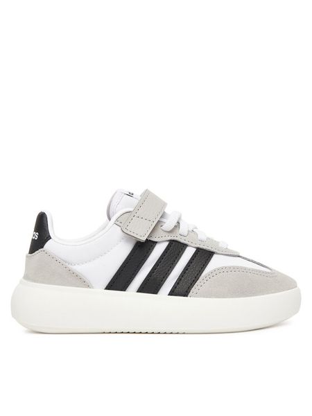 Adidas Sneakersy Barreda Decode JQ8850 Biały. Białe buty sportowe dziewczęce Adidas, bez wzorów, z materiału, bez zapięcia. Za 160.99 zł.