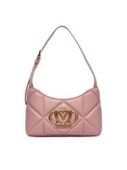 LOVE MOSCHINO Torebka JC4258PP0OLC0600 Różowy. Czerwone torebki do ręki damskie Love Moschino, bez wzorów, ze skóry, bez dodatków. Za 939.99 zł.