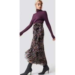 NA-KD Trend Kopertowa spódnica maxi z siateczki - Multicolor. Spódnice damskie marki NA-KD Trend. W wyprzedaży za 40.47 zł.