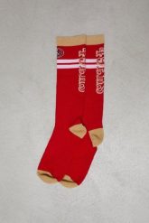San Francisco 49ers - Skarpety narciarskie / snowboardowe OOSC x NFL. Brązowe skarpety damskie OOSC, bez wzorów, z elastanu. Za 132.99 zł.