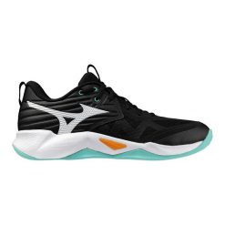 Buty halowe Mizuno Wave Momentum Pro. Czarne buty sportowe męskie Mizuno, bez zapięcia, do siatkówki, mizuno wave. W wyprzedaży za 396.90 zł.