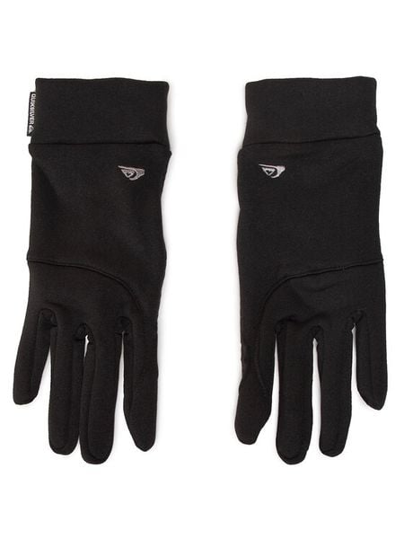 Quiksilver Rękawiczki Damskie EQYHN03101 Czarny. Czarne rękawiczki damskie Quiksilver, bez wzorów, z materiału, sportowe. Za 109.99 zł.