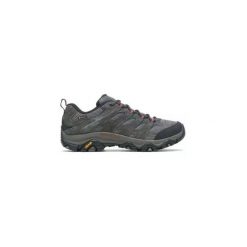 Buty turystyczne męskie Merrell Moab 3 GTX. Szare buty sportowe męskie Merrell, z materiału, bez zapięcia, do biegania. Za 754.00 zł.