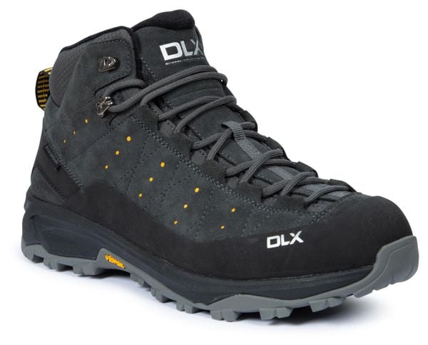 DLX Colden - męskie zimowe buty trekkingowe Graphite. Czarne trekkingi męskie DLX, na zimę, trekkingowe. Za 620.99 zł.