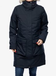 Kurtka zimowa damska Fjallraven Nuuk Lite Parka. Niebieskie kurtki damskie Fjällräven, na jesień, l, bez wzorów, z futra, bez kaptura. Za 2,227.80 zł.