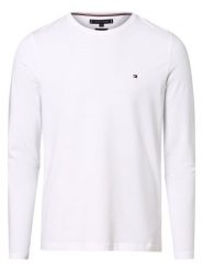 Tommy Hilfiger koszulka z długim rękawem Mężczyźni Bawełna biały, M. Białe bluzki z długim rękawem męskie Tommy Hilfiger, m, bez wzorów, z bawełny, bez kołnierzyka. Za 239.95 zł.
