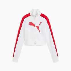 Damska bluza dresowa Puma T7 Future. Białe bluzy damskie Puma, m, bez wzorów, z dresówki, bez kaptura. Za 303.00 zł.