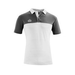 Polo Acerbis Belatrix. Białe koszulki polo męskie ACERBIS, bez wzorów, eleganckie, bez ramiączek. W wyprzedaży za 106.00 zł.