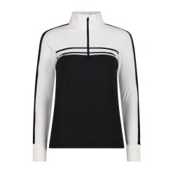 Golf damska turystyczne CMP 34L4296. Białe bluzy sportowe damskie CMP, l, bez wzorów, bez kaptura, na golfa. Za 274.00 zł.