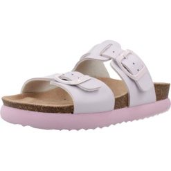 Sandały GEOX J SANDAL BUBBLEBOW Fioletowy. Fioletowe sandały damskie Geox, bez wzorów, z syntetyku, bez obcasa, bez zapięcia. Za 195.99 zł.