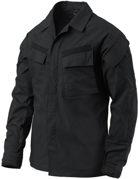 Helikon-Tex Bluza Raid - PolyCotton Stretch Ripstop - Czarne. Czarne bluzy męskie HELIKON-TEX, m, bez wzorów, bez kaptura. Za 184.96 zł.