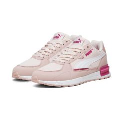 Buty do chodzenia damskie Puma Graviton. Białe obuwie sportowe damskie Puma, bez wzorów, do biegania. Za 209.00 zł.