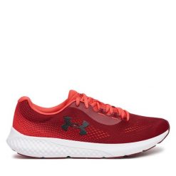Buty do biegania Under Armour. Czerwone buty sportowe męskie Under Armour, bez zapięcia, do biegania. Za 199.99 zł.