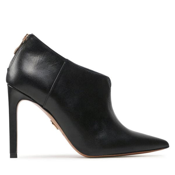 Botki Baldowski. Czarne botki damskie Baldowski, bez obcasa, na szpilce, bez zapięcia. Za 479.99 zł.