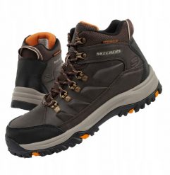 Buty męskie Skechers Relment-Daggett brązowe 204642 CHOC 41. Brązowe trekkingi męskie Skechers. Za 527.99 zł.