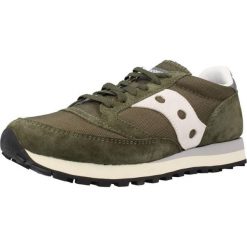 Tenisówki Saucony Model S70539 59 Jazz 81 Kolor Zielony. Zielone trampki męskie Saucony, bez wzorów, z gumy, casualowe, bez zapięcia. Za 309.00 zł.