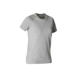 Koszulka krótki rękaw do dynamicznej jogi damska. T-shirty damskie marki DOMYOS. Za 54.99 zł.