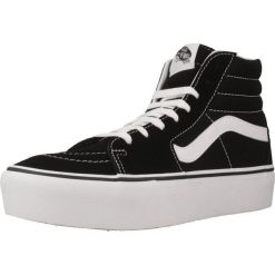 Buty do chodzenia damskie Vans SK8HI Platform 2. Czarne obuwie sportowe damskie Vans, bez wzorów, z gumy, trekkingowe. Za 658.00 zł.