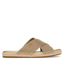 Espadryle MICHAEL Michael Kors. Żółte espadryle damskie MICHAEL Michael Kors, bez wzorów, bez obcasa, bez zapięcia. Za 529.99 zł.