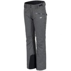 4F Damskie Spodnie Narciarskie H4Z17 spdn002 Ciemny Szary Melanż L. Szare spodnie snowboardowe damskie 4f, melanż, eleganckie. W wyprzedaży za 190.00 zł.