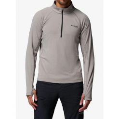 Bluza z zamkiem 1/2 męska Columbia DriVenture Half Zip. Szare bluzy męskie Columbia, m, bez wzorów, bez kaptura. Za 329.99 zł.
