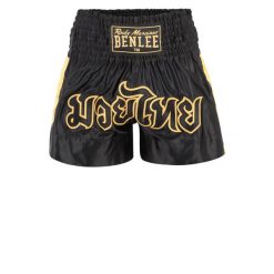Szorty bokserskie Benlee Goldy. Czarne krótkie spodenki sportowe męskie BENLEE, bez wzorów. Za 197.00 zł.