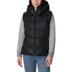 Kamizelka damska Columbia Pike Lake II Insulated. Czarne kurtki damskie Columbia, na zimę, l, bez wzorów, bez kaptura. W wyprzedaży za 492.00 zł.