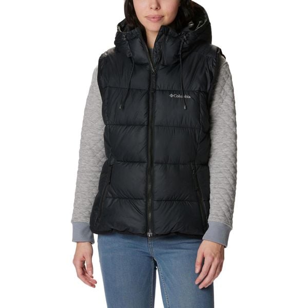 Kamizelka damska Columbia Pike Lake II Insulated. Czarne kurtki damskie Columbia, na zimę, l, bez wzorów, bez kaptura. W wyprzedaży za 492.00 zł.