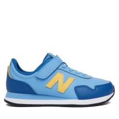 Sneakersy New Balance. Niebieskie trampki i tenisówki chłopięce New Balance, bez wzorów, bez zapięcia. Za 219.99 zł.