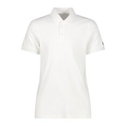 Polo CMP. Białe koszulki polo męskie CMP, m, bez wzorów, bez ramiączek. Za 241.50 zł.