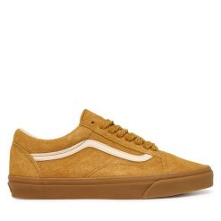 Tenisówki Vans. Brązowe trampki męskie Vans, bez wzorów, bez zapięcia. Za 399.99 zł.