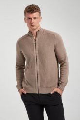 Sweter męski rozpinany Olegor JOOP! JEANS. Kardigany męskie JOOP! Jeans, m, bez wzorów, z jeansu. W wyprzedaży za 473.85 zł.