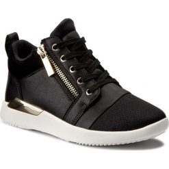 Sneakersy ALDO - Naven 94300098 96. Czarne półbuty damskie Aldo, bez wzorów, z materiału, bez obcasa, na płaskiej podeszwie, bez zapięcia. W wyprzedaży za 189.00 zł.