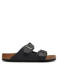 Birkenstock Klapki Arizona Bs 752481 Czarny. Czarne klapki męskie Birkenstock, z nubiku. Za 419.00 zł.